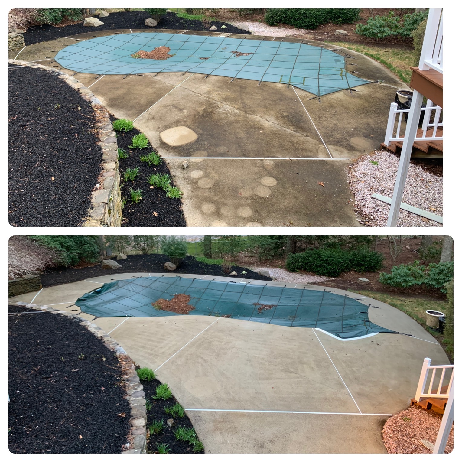 Patio Pressure Washing